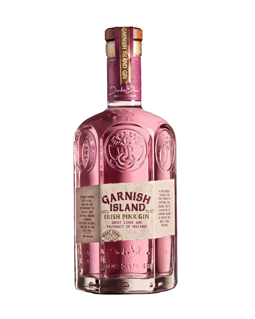 Garnish Island Pink Gin