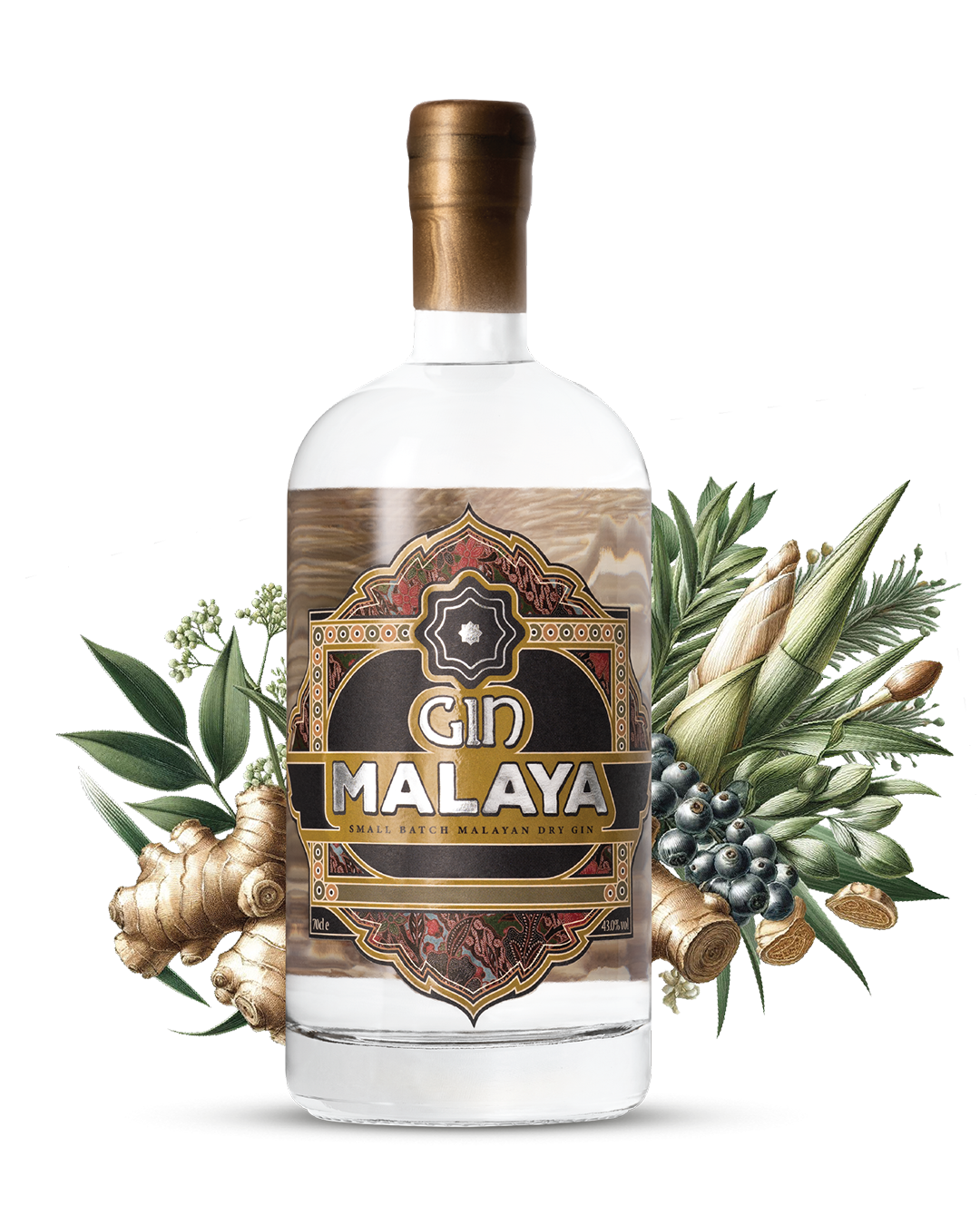 Gin Malaya Original | 43% ABV | 70cl – That's The Sprit