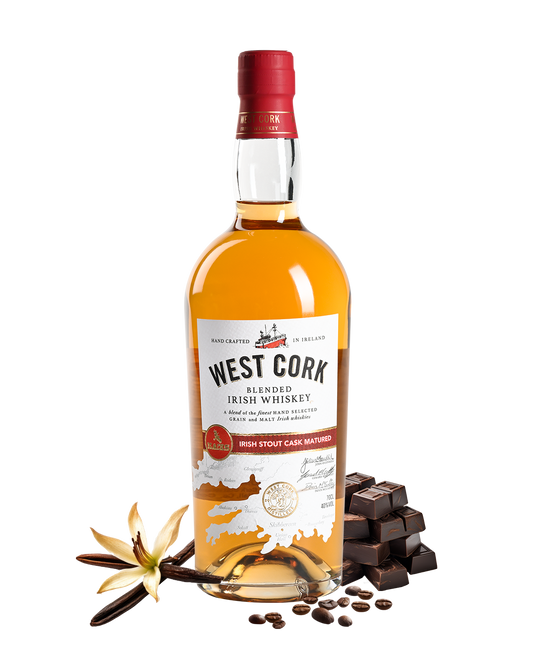 West Cork Stout Cask Irish Whiskey